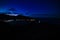 A dawn panoramic port at the country side in Shizuoka wide shot