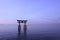 The dawn of Shirahige Shrine on The Biwa Lake