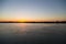 Dawn on the Syr Darya River, Kazakhstan