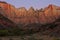 Dawn at Towers of the Virgin, Zion National Park, Utah