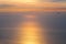 Dawning Sky and Sea on Sunrise morning beautiful Infinity scenery Background