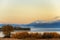 Dawns view of upper Klamath Lake