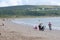 A day on the beach in Wales