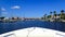 A day boating at a marina in Florida