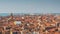 Day campanile view point venice roof top panorama 4k time lapse italy