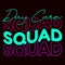 Day Care Squad, typography design for kindergarten pre k preschool