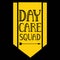 Day Care Squad, typography design for kindergarten pre k preschool