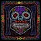 Day of The Dead Colorful Sugar Skull