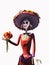 Day of the Dead de dia los muertos Woman Skeleton