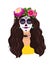 Day of the dead girl