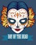 Day of the dead. Holiday. Vector Illustration