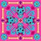 Day of the Dead mexican talavera ceramic tile pattern.