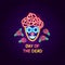 Day of the Dead Neon Label