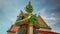 Day famous wat arun bangkok temple demon guardian 4k time lapse thailand