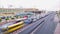 Day high traffic dubai road 4k time lapse