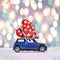 Day Mother, Toy car, delivering, homemade, hearts, gift, love,