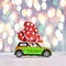 Day Mother, Toy car, delivering, homemade, hearts, gift, love, c