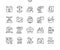 Day of the Seafarer Well-crafted Pixel Perfect Vector Thin Line Icons 30 2x Grid for Web Graphics and Apps