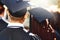 This is the day theyve been waiting for. Rearview shot of students on graduation day.