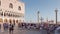 Day venice palazzo ducale square restaurant panorama 4k time lapse italy