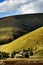 Day view of Bamei Village at Yunnan Province China