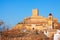 Day view of Castle and church in Alcaudete