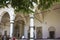 Day view of the courtyard of Gazi Husrev Beg Mosque