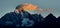 Day view of Siguniang (Four Girls) Mountains