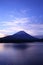 Daybreak Mt. Fuji and Lake Motosu