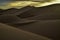 Daybreak in the sand dunes Imperial Sand Dunes, California, USA