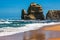 Daylight view of beach at Gibson Steps in Twelve Apostles by Gre