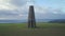 The Daymark from a drone, Kingswear, Devon, England