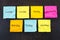 Days of Week Sticky Notes