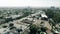 Daytime aerial view of the city of Rowland Heights, California, CA.