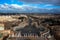 Daytime Landscape Cityscape Rome Italy from Top of Vatican Cathedral