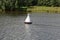 Daytime river buoy