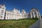 Daytime view of historical building of Hungarian Parliament, aka