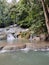 daytime view of moramo waterfall, South Konawe, Southeast Sulawesi, Indonesia