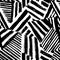 Dazzle camouflage seamless abstract pattern