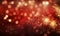 Dazzling fireworks and twinkling bokeh lights illuminate the dark night sky. AI generative