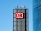 DB Logo Sign of the Deutsche Bahn AG