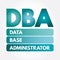 DBA - Database Administrator, acronym