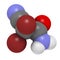 DBNPA 2,2-dibromo-3-nitrilopropionamide biocide, chemical structure. Quick-kill biocide that rapidly breaks down in water.