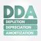 DDA - Depletion Depreciation Amortization