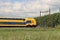 DDZ double decks intercity train at a track heading Gouda at Moordrecht in the Netherlands