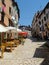 De Amicis street in Rovinj