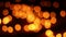 De focused, bokeh or blur candle lighting abstract Background.