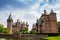 De Haar Castle and the outside walls, Utrecht