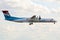 De Havilland Canada Dash 8-400 Operated By Luxair On Landing