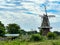 De Zwaan Windmill at Windmill Island Gardens in Holland, Michigan